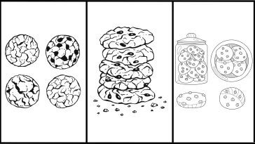 Cookie Coloring Pages - Free Coloring Pages