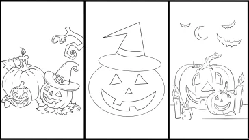 Jack-o-lantern Coloring Pages - Free Coloring Pages