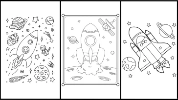 Rocket Coloring Pages - Free Coloring Pages